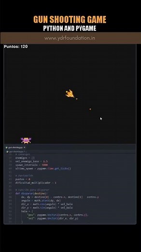 Build Your Own Gun Shooting Game Using Python & Pygame! 🎮🐍