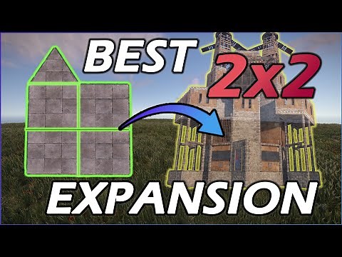 The Best 2x2 Expansion | 2022 Rust Trio/Quad Base Design