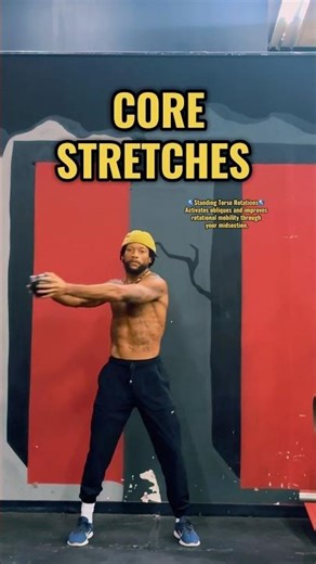 🌎 Core Stretches | #corestretch