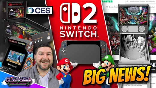 Nintendo Denies Switch 2 Leaks | MyArcade CES 2025 & Wonderland Kickstarter