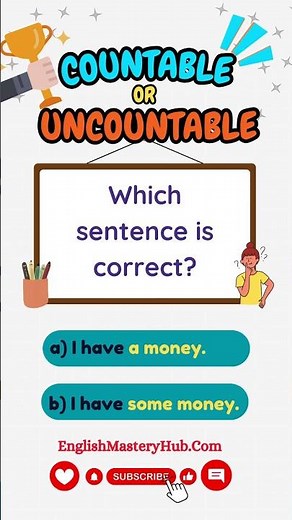 Countable vs Uncountable Nouns: Which One Should You Use? 🧠✨