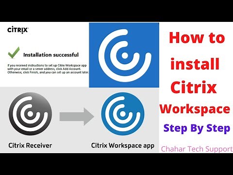 How to install Citrix workspace on windows 10 | How to add account in citrix workspace app #Citrix