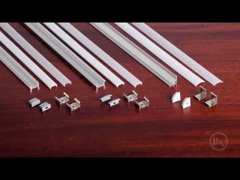 LED Light Channels and Diffusers