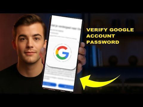 How To Verify Google Account Password 2025 (STEP BY STEP)