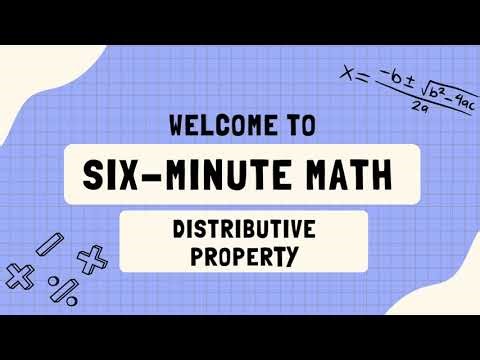 Distributive Property
