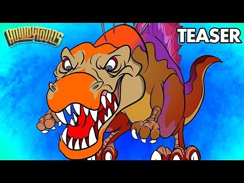SPINOSAURUS | TEASER TRAILER | Dinosaur Songs and Cartoons for Kids by Howdytoons