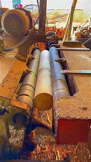 Industrial Log Debarking