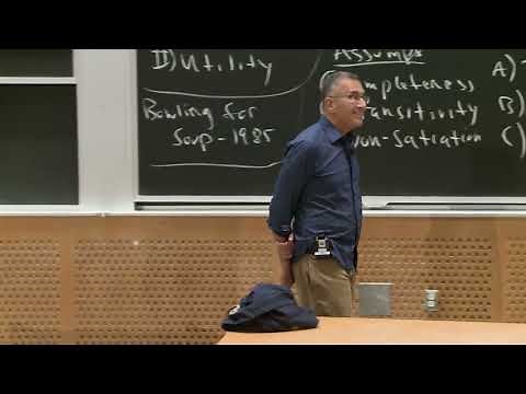 Lec 2: Preferences and Utility Function