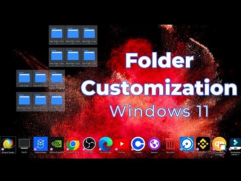 How to change Windows 11 Folder Colors - Windows 11 Customization!