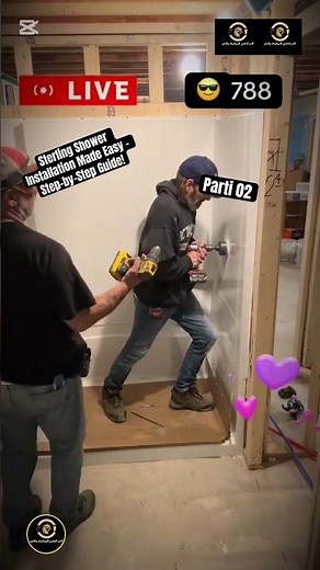 Sterling Shower Installation Made Easy – Step-by-Step Guide! #plumbing