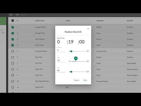 Rain Bird IQ4: Manual Operation