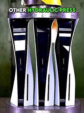 Other Hydraulic Press VS The Last One 💀☠️ #hydraulicpress #nokiaphone