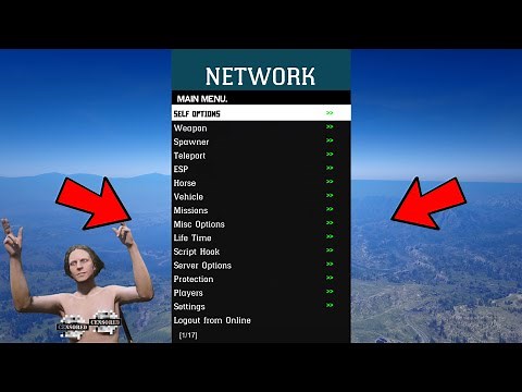 *RDR2 ONLINE MOD MENU* Fikit Mod Menu Chill Showcase