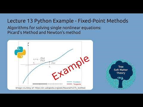 Solve a Nonlinear Equation using Newton's Method with Python (ChEn 263 - Supplement to Lecture 13)