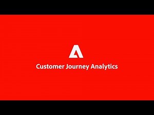 Customer Journey Analytics Product Tour