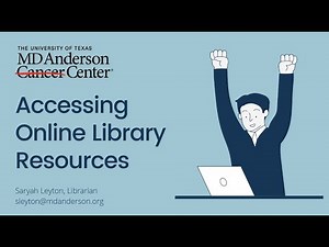 Accessing Online Library Resources