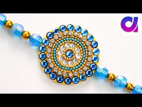 How to make rakhi at home | raksha bandhan | silk thread rakhi | tutorial | Artkala