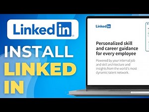 How To Install LinkedIn App in Laptop & PC 2025