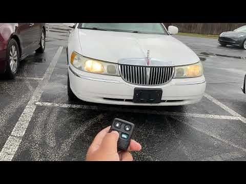 2005 Lincoln town car alarm