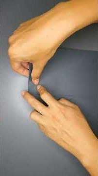 How to make a paper airplane that flies outside