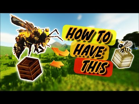 2 Minutes MINECRAFT: HOW to USE Pam's HARVESTCRAFT APIARY Tutorial 2020 1.12.2, 1.16+ UPDATE
