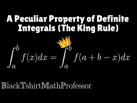A Peculiar Property of Definite Integrals // The King Rule (The Art of Integration)