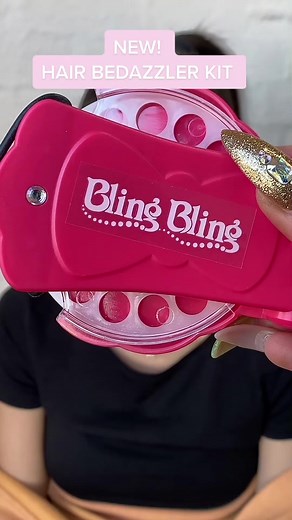 Sparkle with the Hair Bedazzler Kit for Glamorous Styles