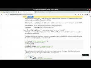 Flask # Escape function in Flask