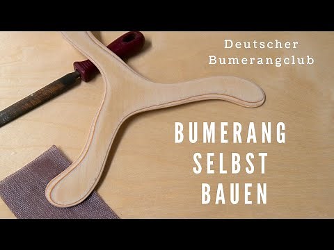Holz-Bumerang selber bauen