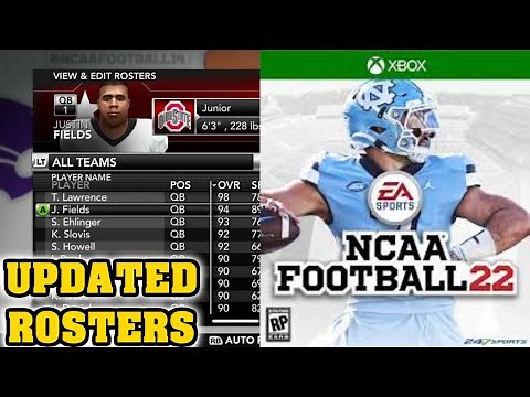 UPDATED 2021 NCAA 14 ROSTERS! How to Update Rosters to 2021 - 2022 Season (Xbox 360 & PS3)