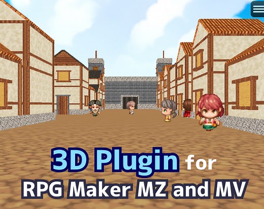 3D Plugin for RPG Maker MZ and MV (PNDK 3D) by PANDAKO