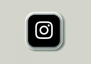 Download Instagram new logo and icon printed on white paper. Instagram is an online mobile photo-sharing, video-sharing service.
