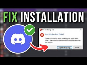 How To Fix Discord Installation Has Failed Error - Full Tutorial