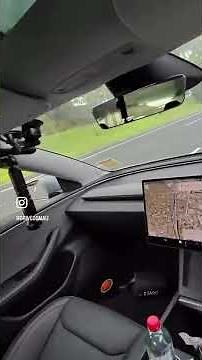 Tesla Self Drive From Syd To Melb | Behind The Wheel #teslaselfdriving #drive #selfdrive