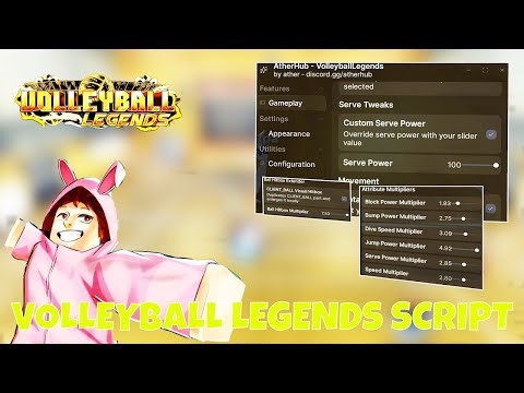 Roblox Volleyball Legends Script Hitbox, Esp, Auto Bump, Auto SPIN, Mobile & PC