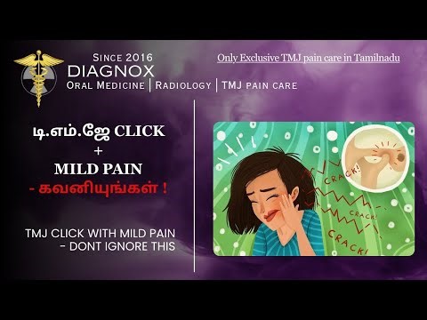 TMJ click + Mild pain- watch out!
