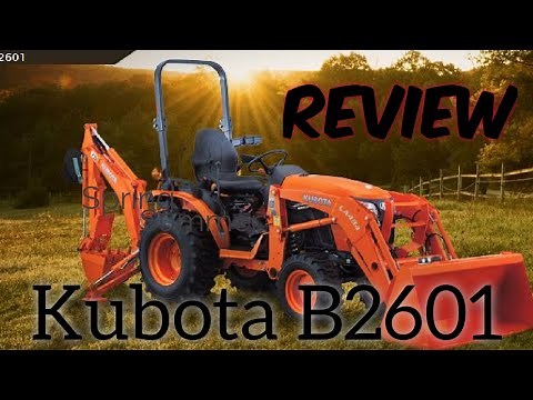 Kubota B2601 Tractor Tour/Review 🚜 🧐❤