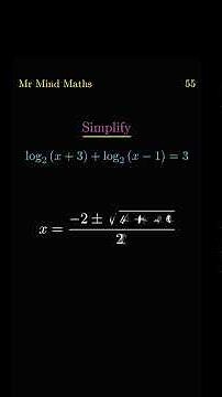 Understanding Logarithm Properties and Domain | Step-by-Step Explanation