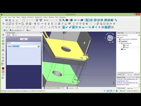 Modifying imported STEP file in FreeCAD