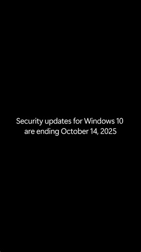 The Right Side of Risk 15 second video encourages users to update to a Windows 11 Pro PC with Intel Inside as security updates for Windows 10 are ending October 14th, 2025. | Microsoft Cloud