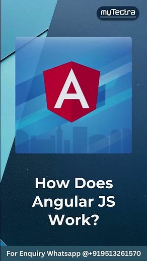 What is AngularJS? How Does AngularJS Work? #angularcourse #angularjs #mytectra #angular_js