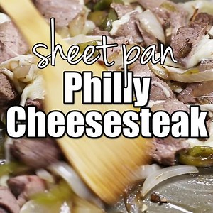 3.1M views · 1.3K reactions | Sheet Pan Philly Cheesesteaks! Tender...