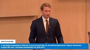 2.6K views · 607 reactions | Att samla välfärden i offentlig regi ÄR att ta politiskt ansvar. Låt borgarna skrika ”vänsterexperiment” hur mycket de vill - är det något vi är färdigexprimenterade med är det börshajar i vår välfärd. Vice ordförande Linn Svansbo i debatt om ambulanssjukvård i egen regi i Region Stockholm 﫡❤️‍ | Reformisterna | Facebook