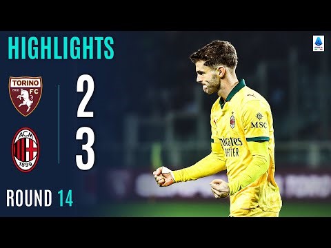 TORINO-MILAN 2-3 | HIGHLIGHTS | Pulisic The Hero For The Rossoneri | Serie A 2025/26