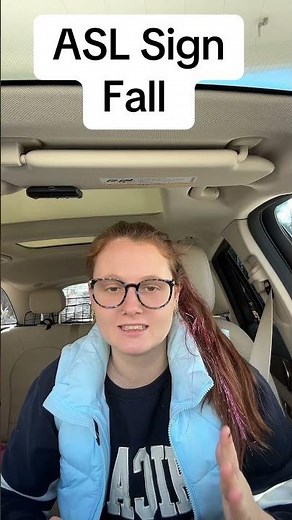 Learn How To Sign "Fall" in ASL for Beginners | American Sign Language #shorts