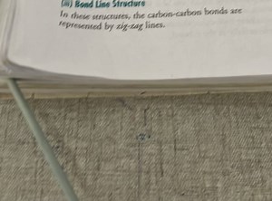 (iin) Bond Line Structure In these structures, the carboncarbon... | Filo