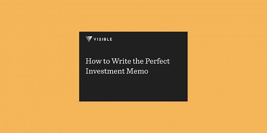 Investment Memos: Tips, Templates, and How to Write One