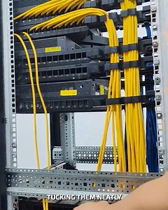 5.5K views | Clean Cable Management in Network Patch Panel #cablemanagement #networkrack #patchpanelsetup | YNP Media | Facebook