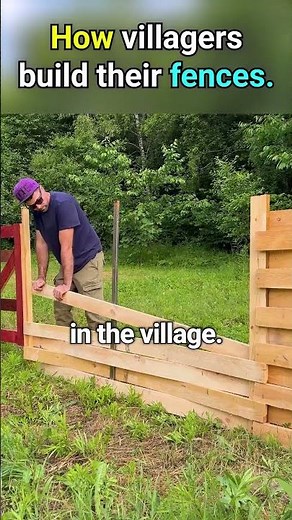 The Easiest DIY Fence You'll Ever Make