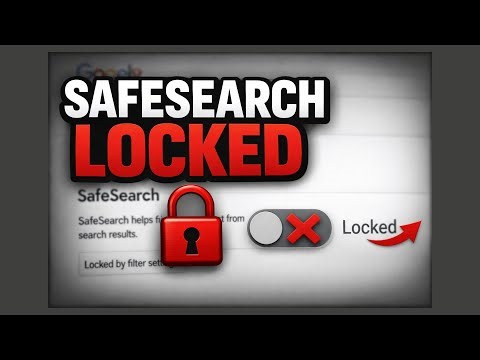 SafeSearch Can’t Be Turned Off? Fix Locked by Filter Settings in Safari (2025)”